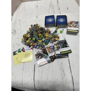 Dice Masters Lot of Dice + Character Cards